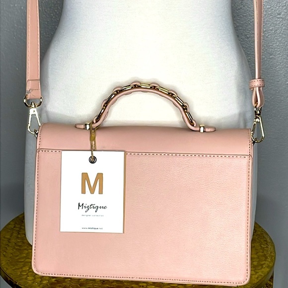 NWT Miztique Blush Pink Crossbody - Picture 3 of 9